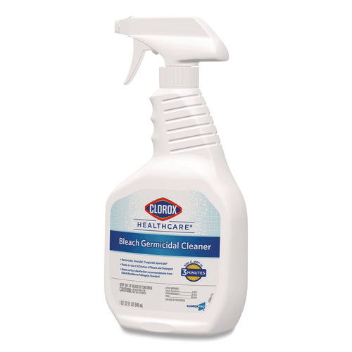 Image of Clorox Healthcare® Bleach Germicidal Cleaner, 32 Oz Spray Bottle