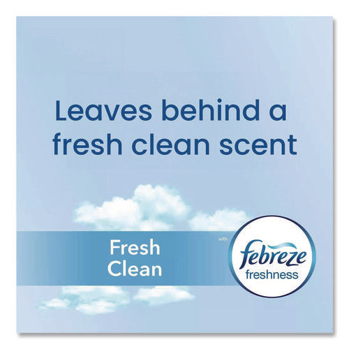 Image of Glad® OdorShield Quick-Tie Small Trash Bags, Tie-Flap, 4 gal, Febreze Fresh Clean Scent, 8 x 18, White, 26 Bags/Box, 6 Boxes/Carton