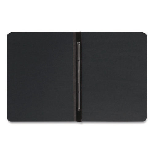 Image of Smead Prong Fastener Premium Pressboard Report Cover, Two-Piece Prong Fastener 3" Capacity, 8.5 X 11, Black/black
