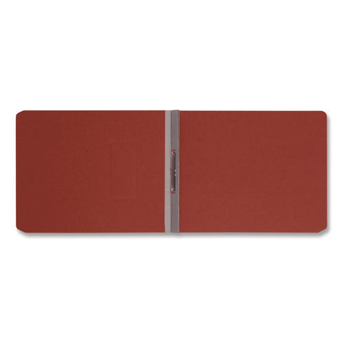 Image of Smead Prong Fastener Premium Pressboard Report Cover, Two-Piece Prong Fastener, 2" Capacity, 8.5 X 11, Red/red