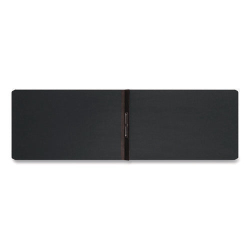 Image of Smead Prong Fastener Pressboard Report Cover, Two-Piece Prong Fastener, 2" Capacity, 8.5 X 14, Black/black