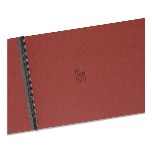 Image of Smead Prong Fastener Pressboard Report Cover, Two-Piece Prong Fastener, 3" Capacity, 11 X 17, Red/red