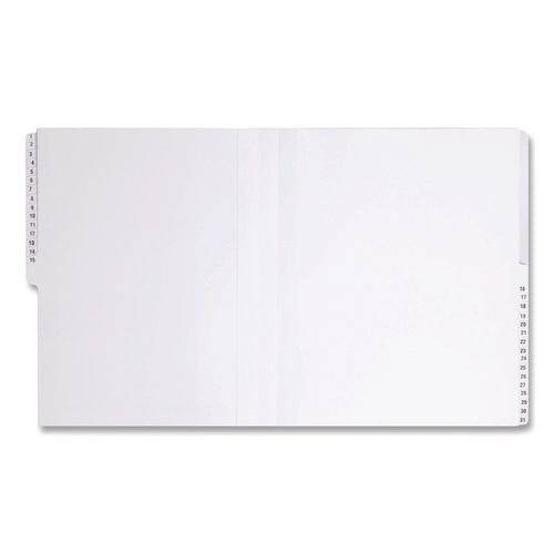 Image of Smead Deluxe Expandable Indexed Desk File/Sorter, 31 Dividers, Date Index, Letter Size, Dark Blue Cover