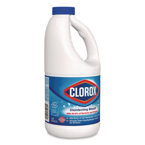 Image of Clorox® Concentrated Regular Disinfecting Bleach, 43 oz Bottle