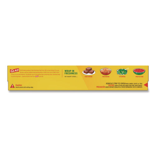 Image of Glad® Cling'N Seal Plastic Food Wrap, 200 sq ft
