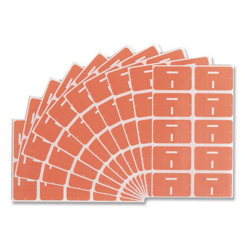 Image of Smead Alphaz Color-Coded Second Letter Alphabetical Labels, I, 1 X 1.63, Pink, 10/sheet, 10 Sheets/pack
