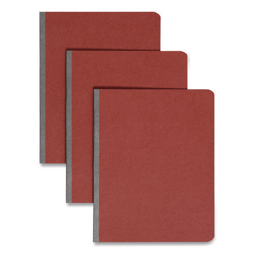 Image of Smead Prong Fastener Pressboard Report Cover, Two-Piece Prong Fastener, 3" Capacity, 8.5 X 11, Red/red
