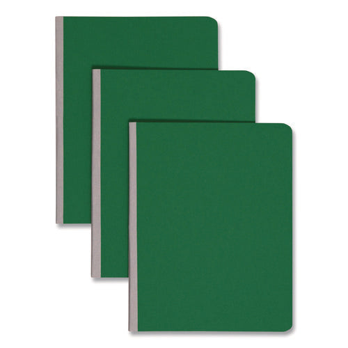 Image of Smead Prong Fastener Pressboard Report Cover, Two-Piece Prong Fastener, 3" Capacity, 8.5 X 11, Green/green