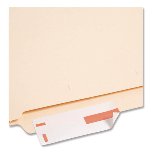 Image of Smead Alphaz Color-Coded First Letter Combo Alpha Labels, I/v, 1.16 X 3.63, Pink/white, 5/sheet, 20 Sheets/pack