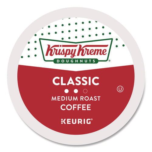 Image of Krispy Kreme Doughnuts® Classic Coffee K-Cups, Medium Roast, 24/box