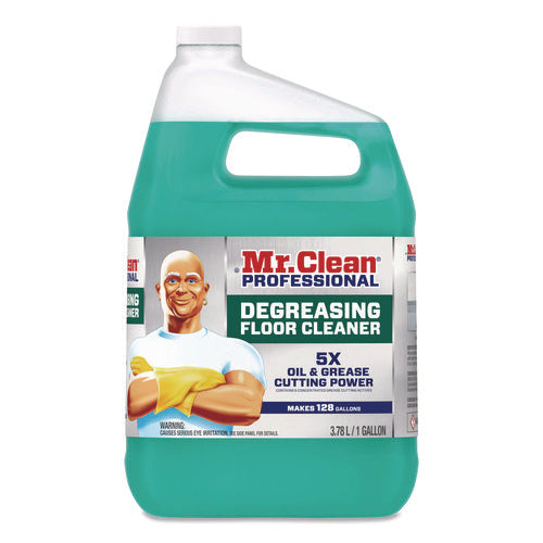 Image of Mr. Clean® Professional Degreasing Floor Cleaner, 1 gal Bottle, 3/Carton
