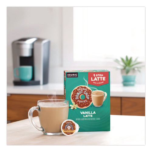 Image of The Original Donut Shop® Vanilla One Step Latte K-Cup, 20/Box