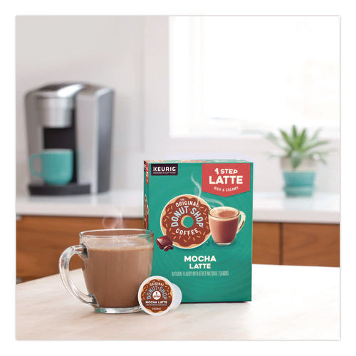 Image of The Original Donut Shop® Mocha One Step Latte K-Cup, Vanilla, 20/Box