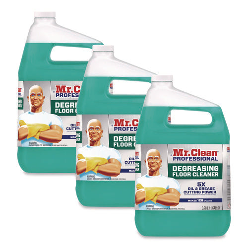 Image of Mr. Clean® Professional Degreasing Floor Cleaner, 1 gal Bottle, 3/Carton