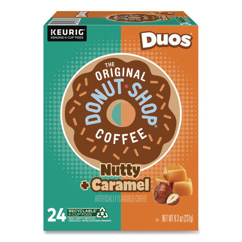 Image of The Original Donut Shop® Nutty Plus Caramel K-Cup, 0.34 Oz, 24/box