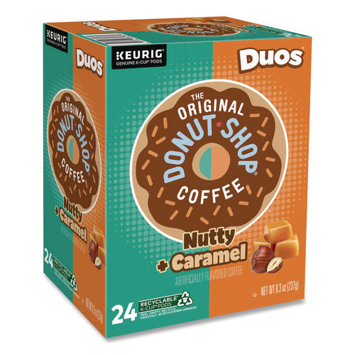 Image of The Original Donut Shop® Nutty Plus Caramel K-Cup, 0.34 Oz, 24/box