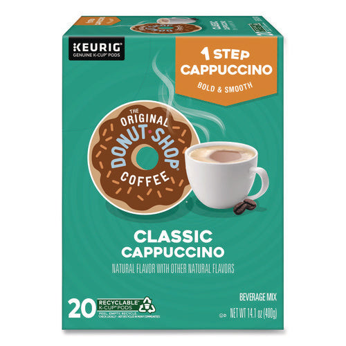 Image of The Original Donut Shop® Classic Cappuccino K-Cups, 20/Box