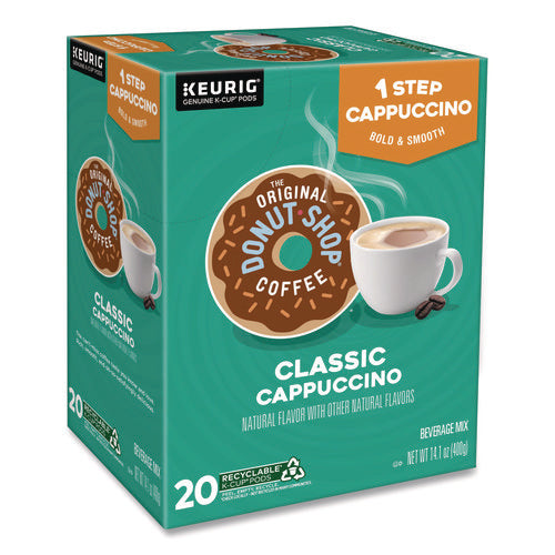 Image of The Original Donut Shop® Classic Cappuccino K-Cups, 20/Box