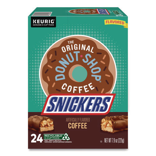Image of The Original Donut Shop® SNICKERS Flavored Coffee K-Cups, 24/Box