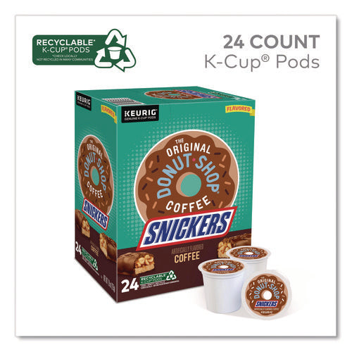 Image of The Original Donut Shop® SNICKERS Flavored Coffee K-Cups, 24/Box