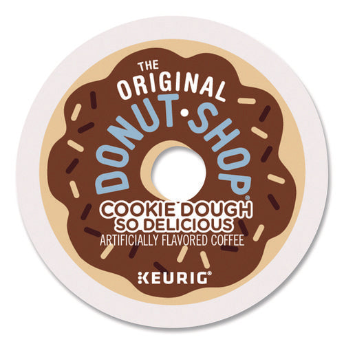 Image of The Original Donut Shop® Cookie Dough So Delicious K-Cups, 0.3 oz K-Cup, 24/Box