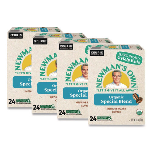 Image of Newman's Own® Organics Special Blend Coffee K-Cups, 96/Carton