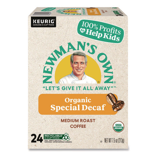 Image of Newman's Own® Organics Special Decaf K-Cups, 24/box