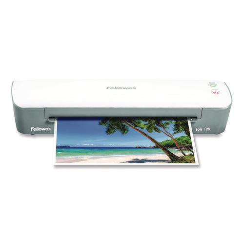 Image of Fellowes® Ion 95 Thermal Laminator, Two Rollers, 9.5" Max Document Width, 5 mil Max Document Thickness