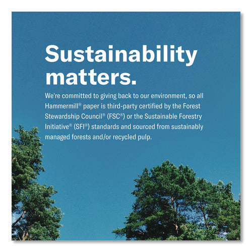 Image of Hammermill® Premium Laser Print Paper, 98 Bright, 24 lb Bond Weight, 8.5 x 11, White, 500/Ream, 10 Reams/Carton