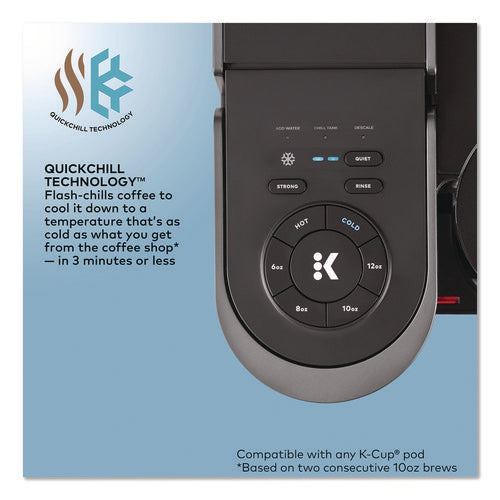 Image of Keurig® K-Brew + Chill Single Serve Coffee Maker, Black