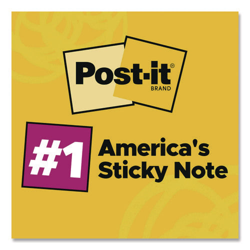 Image of Post-it® Notes Original Pads in Poptimistic Collection Colors, 1.38" x 1.88", 100 Sheets/Pad, 18 Pads/Pack