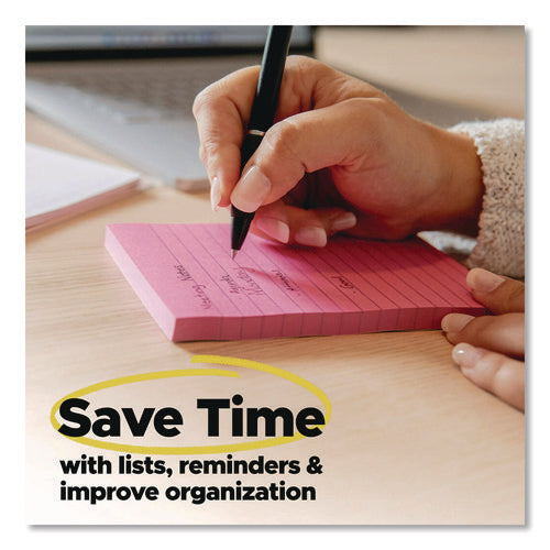 Image of Post-it® Notes Original Pads in Poptimistic Collection Colors, 1.38" x 1.88", 100 Sheets/Pad, 18 Pads/Pack