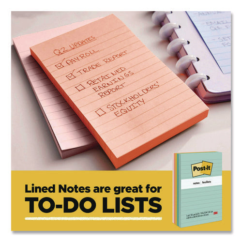 Image of Post-it® Notes Original Pads in Poptimistic Collection Colors, 1.38" x 1.88", 100 Sheets/Pad, 18 Pads/Pack
