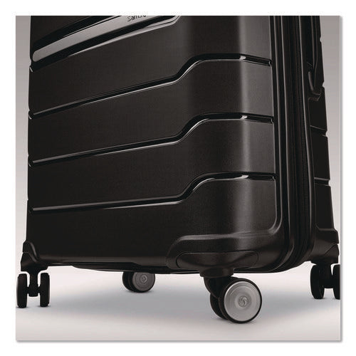 Image of Samsonite® Freeform Hard Side Carry-On Suitcase, Four-Wheeled Spinner, 15.25 x 10 x 21.25, Black