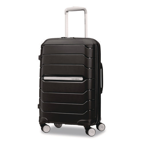 Image of Samsonite® Freeform Hard Side Carry-On Suitcase, Four-Wheeled Spinner, 15.25 x 10 x 21.25, Black
