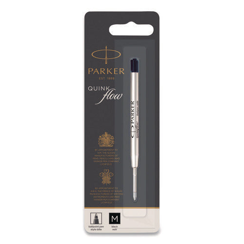 Image of Parker® Refill For Parker Ballpoint Pens, Medium Conical Tip, Black Ink