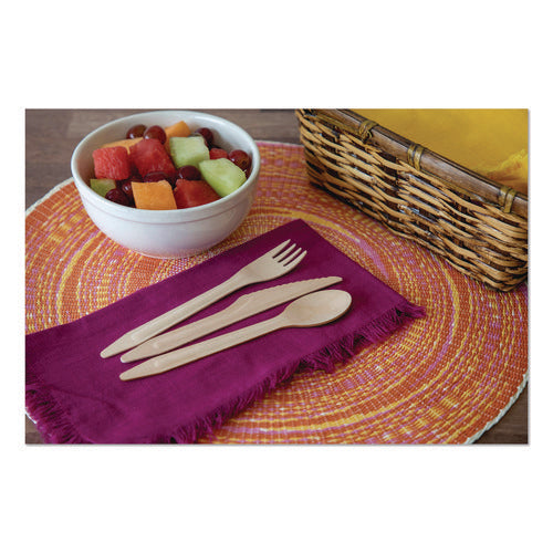 Image of Eco-Products® Wood Cutlery, General Purpose Knife, Natural, 500/Carton