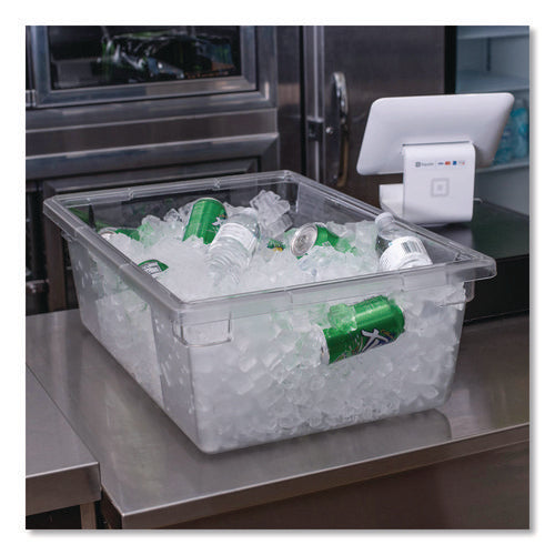 Image of Carlisle StorPlus Polycarbonate Food Storage Container, 18 x 26 x 9, Clear, Plastic