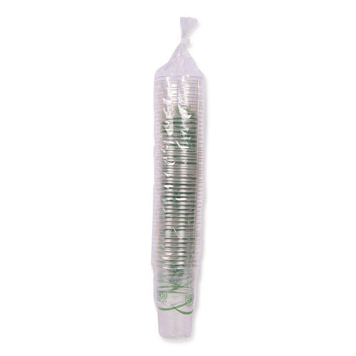 Image of Eco-Products® GreenStripe Renewable and Compostable Cold Cups, 20 oz, Plastic, Clear, 50/Pack, 20 Packs/Carton