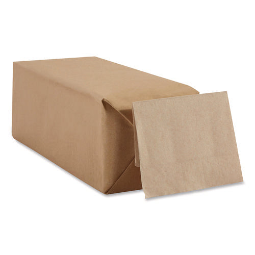 Image of Georgia Pacific® Professional Dixie Full-Fold Dispenser Napkins, One-Ply, 12 X 13, Brown, 600/pack, 12 Pk/ct