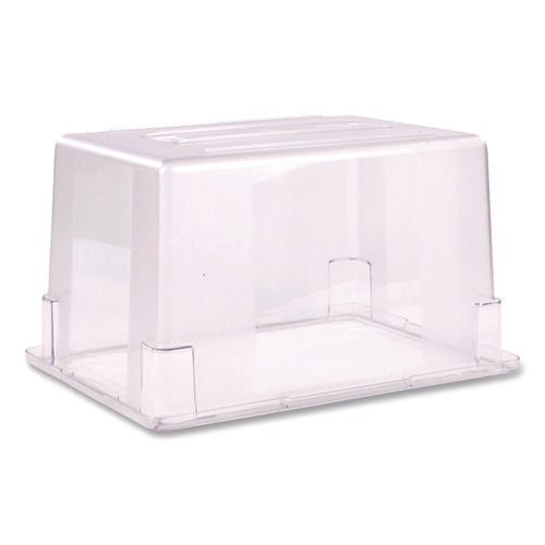 Image of Carlisle StorPlus Polycarbonate Food Storage Container, 1 Compartment, 18 x, 26 x 15, Clear
