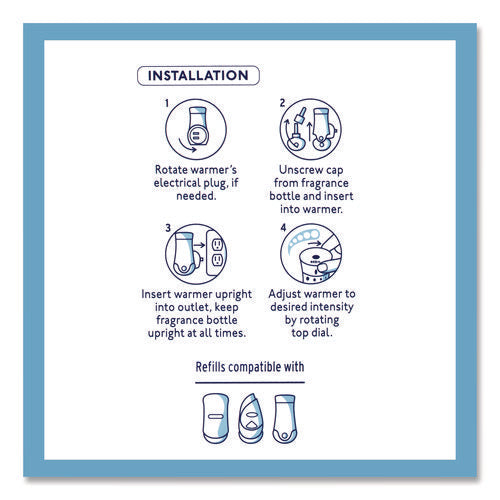Image of Glade® Plugins Scented Oil Refill, Clean Linen, 0.67 oz, 5/Pack