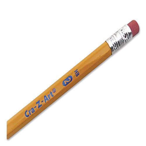 Image of Cra-Z-Art® School Pencils, HB #2, Black Lead, Yellow Barrel, 250/Box
