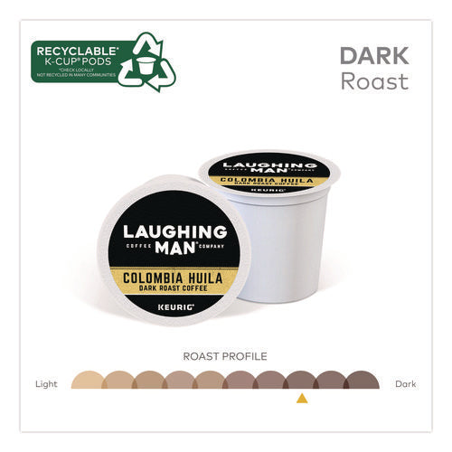 Image of Laughing Man® Coffee Company Colombia Huila K-Cup Pods, 22/box