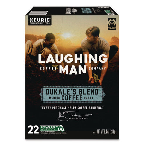 Image of Laughing Man® Coffee Company Dukale's Blend K-Cup Pods, 22/box