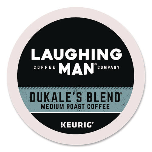 Image of Laughing Man® Coffee Company Dukale's Blend K-Cup Pods, 22/box