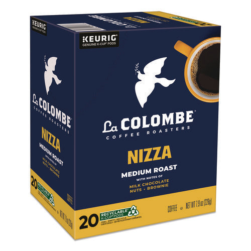 Image of La Colombe® Coffee K-Cup Pods, Nizza Medium Roast, 20/Box