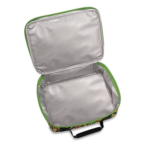 Image of Thermos® Minecraft Soft Lunch Box, 9.5" x 3.75" x 7.5", Green/Orange/Gray