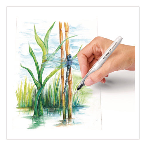 Image of Staedtler® Classic Water Brush, Nylon/Polyester Blend, Round