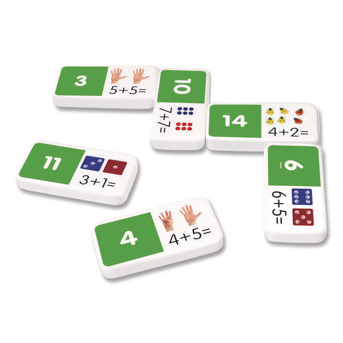 Image of Junior Learning Inc® Addition Dominoes, Ages 5 to 10